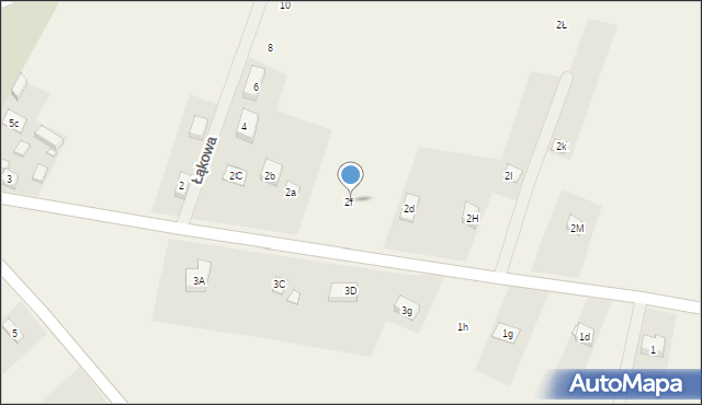 Strońsko, Strońsko, 2f, mapa Strońsko