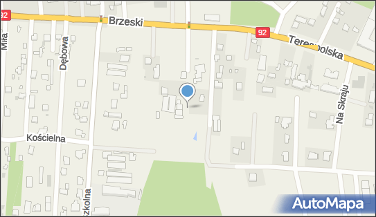 Hydrant, Trakt Brzeski, Zakręt 05-077 - Hydrant